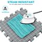 Yrangee Blocking mats for Knitting & Crochet Projects, 2 in 1 Double Side Extra Thick Knitting Blocking Mats with Circle and Lines Blocking Board with 150 T-Pins and Storage Bag